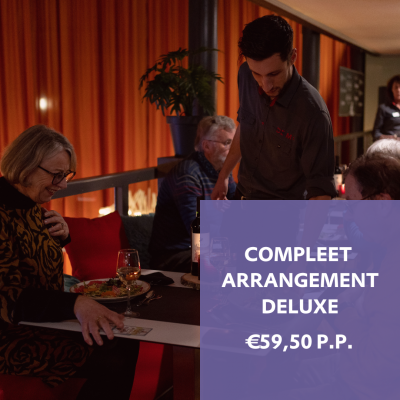 Compleet arrangement deluxe bij de voorstelling Ton Kalle