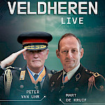 Theatercollege Veldheren Live met Mart de Kruif en Peter van Uhm